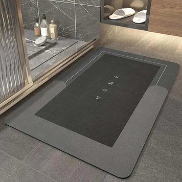 Килимок у ванну вологовбираючий суперпоглинаючий нековзний Bath Mat Super Absorbent (40х60см) M16231/2 фото