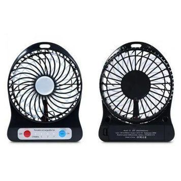 Міні вентилятор mini fan з акумулятором pr18650 фото