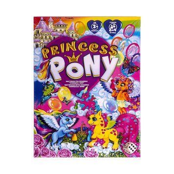 Настільна розважальна гра "Princess Pony" DTG96 бродилка DTG96 фото