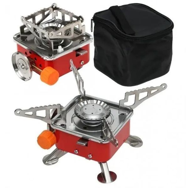 Портативна газова плитка Portable Card Type Stove K-202 2541202 фото