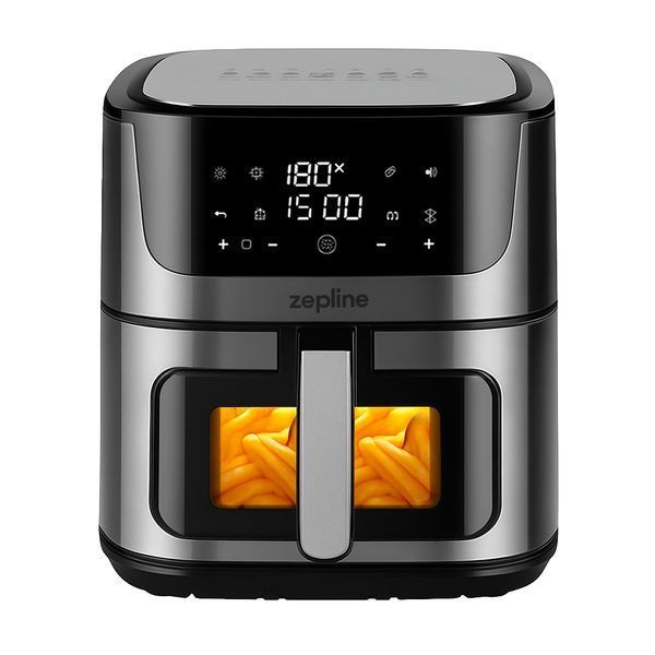 Аерофритюрниця Zepline ZP-109A 10.5 л 3500 Вт 2 ТЕНа сенсорна з формою ZP109A фото