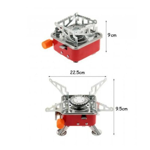 Портативна газова плитка Portable Card Type Stove K-202 2541202 фото