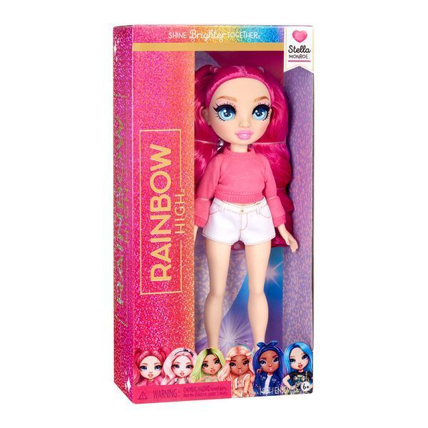 Дитяча ігрова лялька Стелла Rainbow High 988663 серії "ОРР" S2 з артикуляцією 988663 фото
