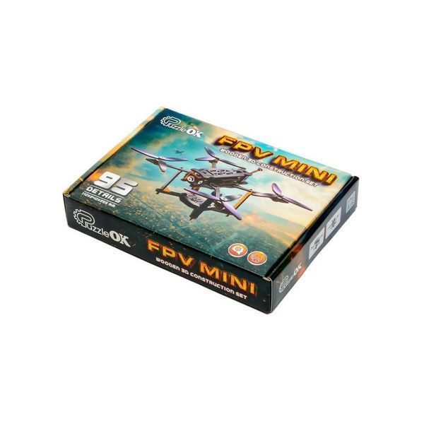 Дерев'яний 3D конструктор "FPV Mini" Puz-00953, 95 деталей Puz-00953 фото