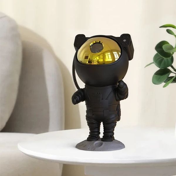 Ночник LED&nbsp;"Астронавт"&nbsp;/ Лазерний проектор зоряного неба BLACK Космонавт PR-30 фото