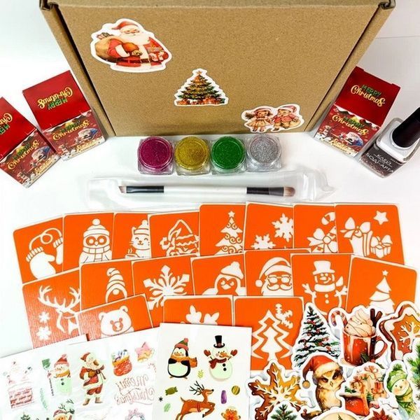 Подарунковий набір "Різдвяне диво: Чарівний Подарунок" gift-box-christmass-3kids gift-box-christmass-3kids фото