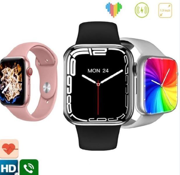 чорний Розумний смарт-годинник Smart Watch M7 Pro Max 45mm електронний наручний смарт годинник з функцією дзвінка pan744411/1 фото