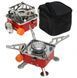 Портативна газова плитка Portable Card Type Stove K-202 2541202 фото 7