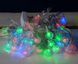 Гірлянда прозора кулька 40LED 5м (флеш) 18мм, Новорічна бахрама, Світлодіодна гірлянда, Вулична гірлянда mu13833 фото 2