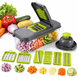 Овочерізка Мультислайсер vegetable cutter / Мультислайсер для овочів та фруктів / Механічний ручний подрібнювач 2054684 фото 1
