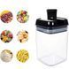Органайзери для сипучих кухни Food Storage Container 7 Контейнерів | Набір пластикових контейнерів для круп VEN0346 фото 3