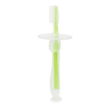 Силіконова зубна щітка Mumlove MGZ-0707(Green) з обмежувачем MGZ-0707(Green) фото