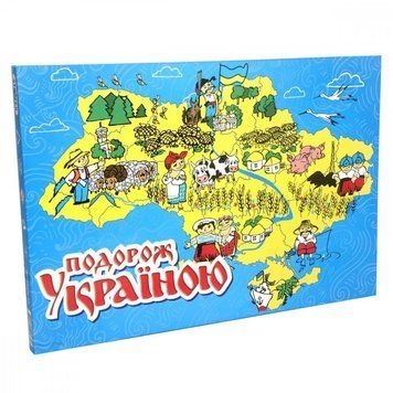 Настільна гра "Подорож Україною" 59ST 59ST фото
