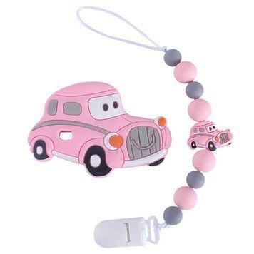 Прорізувач WD210715 Машинка силіконове намисто 26см Рожевий WD210715(Pink) фото