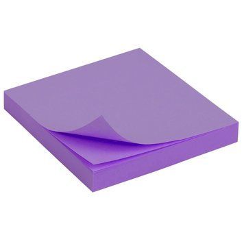 Папір для нотаток самоклеючий DSCN0620(Violet) 100 шт, 76х76 мм DSCN0620(Violet) фото