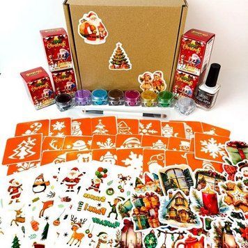 Подарунковий набір "Різдвяне диво: Чарівний Подарунок" gift-box-christmass-5kids gift-box-christmass-5kids фото