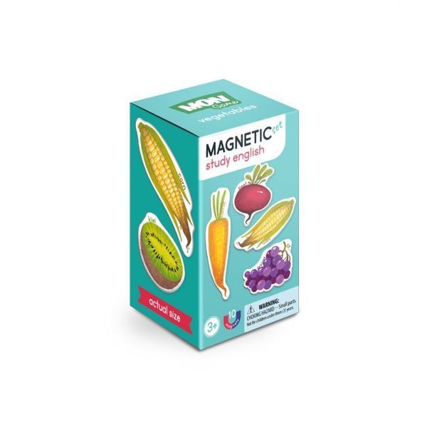 Дитячий набір магнітів "Магнітні овочі" Mon Game 200203 200203D фото