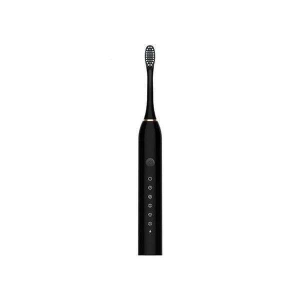 Рожева Електрична зубна щітка Sonic Toothbrush Х-3 ультразвукова акумуляторна 4 змінні насадки в комплекті Jam8575/1 фото