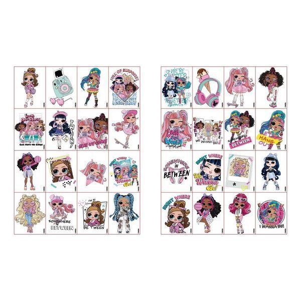 Розмальовка зі стікерами "Skate Dance 3 Tweens" LCB28, 16 сторінок LCB28 фото