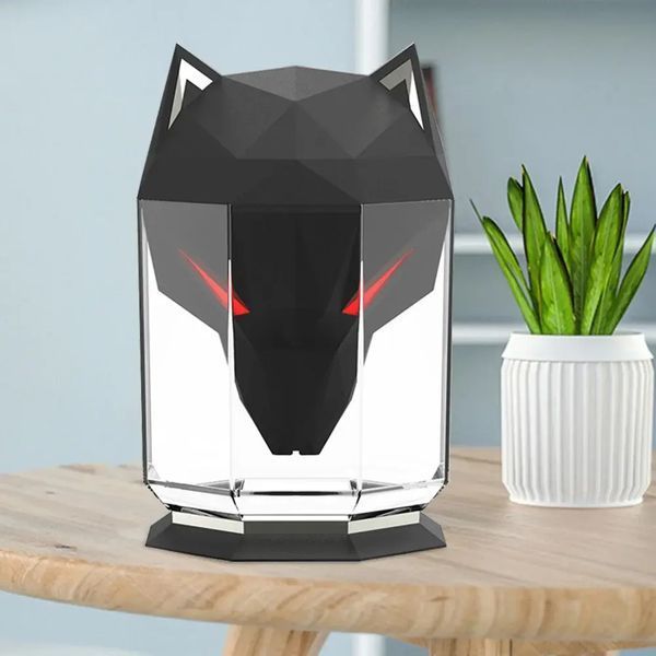 Білий Зволожувач повітря портативний WOLF Air Humidifier, аромадифузор електричний з резервуаром для ефірної олії, ультразвуковий, 650 мл 2127652/2 фото