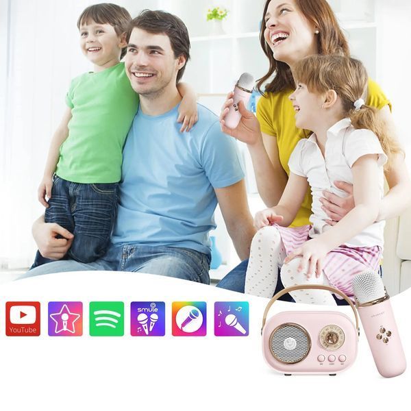 Бездротовий мікрофон для караоке, колонка SPEAKER C20 PLUS 509456 фото