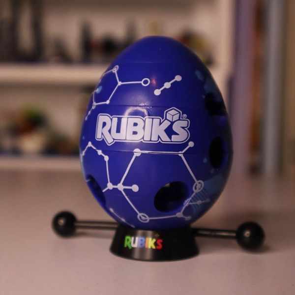 Розвиваюча Головоломка Смарт-яйце Rubik's 6071681(Blue) паличка, підставка 6071681(Blue) фото