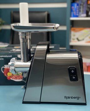 Електром'ясорубка Rainberg RB 2271 3000Вт Електрична м'ясорубка з насадками для ковбаси 228RB2271 фото