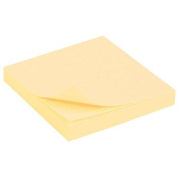 Папір для нотаток самоклеючий DSCN0620(Yellow) 100 шт, 76х76 мм DSCN0620(Yellow) фото