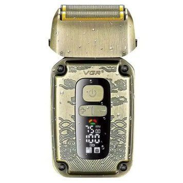 Електробритва для чоловіків VGR V-337 акумуляторна 5W Gold sp9569 фото