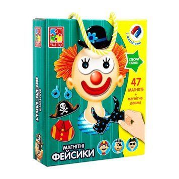 Дитяча настільна гра "Фейсики" VT3702-15 на магнітах VT3702-15 фото