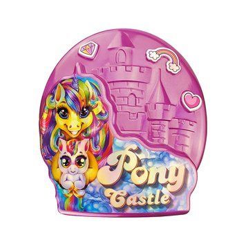 Креативна творчість "Pony Castle" BPS-01-01U з м'якою іграшкою Рожевий BPS-01-01U(Pink) фото