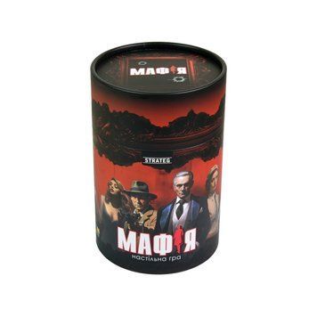 Настільна гра "Мафія" 30698 картки 24 штук, маски 12 штук 30698 фото