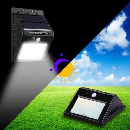 Вуличний ліхтар із датчиком руху на сонячній батареї BL-609 20SMD BL-609-20 фото