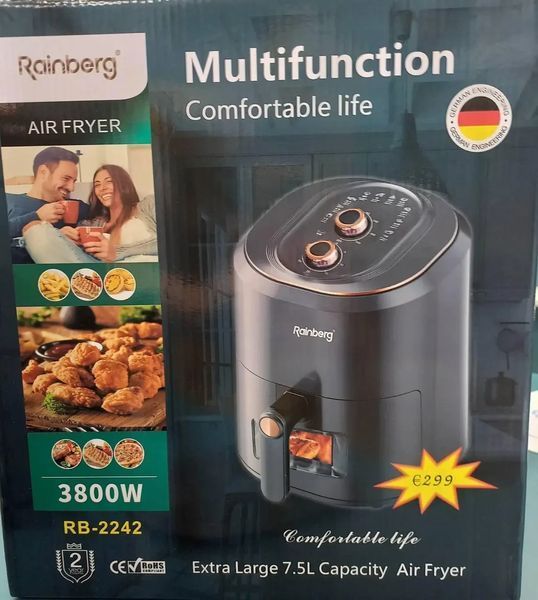 Фритюрниця Rainberg RB-2242 6 л 3800W RB2242 фото