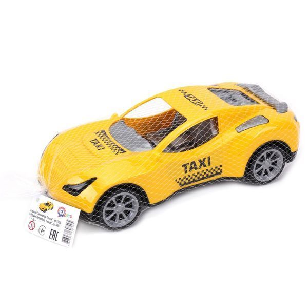 Дитяча іграшка "Таксі спорткар" 7495TXK сітка, жовтий 7495TXK фото