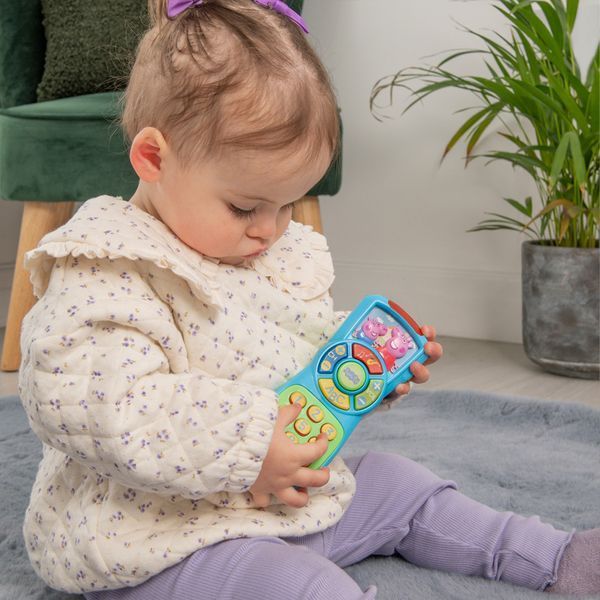 Розвиваюча іграшка "Мій перший пульт" Peppa Pig 1500025, 3 мелодії, 2 звуки 1500025 фото