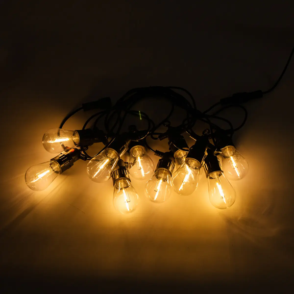 Світлодіодна гірлянда 10 метрів, 25 LED, статичний режим, живлення від мережі 220В Mak718 фото