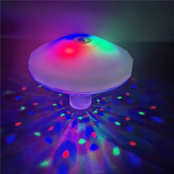 Світлодіодна RGB лампа, водонепроникна садова лампа для басейну, газона світильник на батарейках NN5502 фото