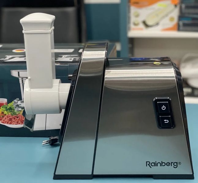 Електром'ясорубка Rainberg RB 2271 3000Вт Електрична м'ясорубка з насадками для ковбаси 228RB2271 фото