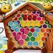 Дерев'яний пазл-вкладиш "Веселі бджілки" Ubumblebees (ПСД165) PSD165 сортер-тетріс PSD165 фото 2