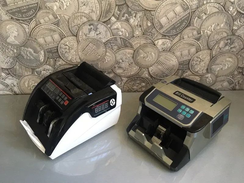 Рахункова машинка для грошей BILL COUNTER 206, машинка для підрахунку та перевірки купюр 205206 фото
