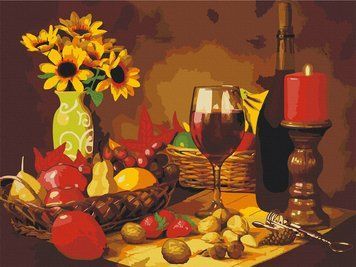 Картина за номерами. Art Craft Фруктова вечеря 40х50 см 12139-AC 12139-AC фото