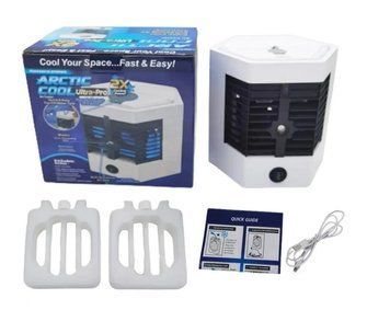 Настільний портативний кондиціонер 5X Arctic Cool Ultra Pro із зволожувачем повітря міні кондиціонер asad996 фото