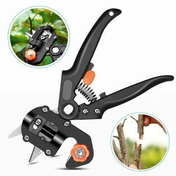 Професійний щеплений секатор Grafting Tool з 3 ножами для обрізання та щеплення дерев karl333625 фото