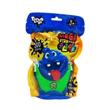 Лізун-антистрес "Mega Stretch Slime" SLM-12-01U 500 гр Зелений SLM-12-01U(Green) фото