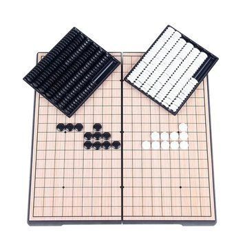 Настільна гра "Go Game" 3215GG 2 кольори фішок, ігрова дошка 32х32 см 3215GG фото