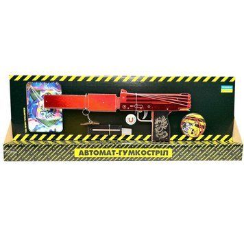 Зібрана модель Гумкостріл BOX "MAC-10 Ruby" M10-R M10-R фото