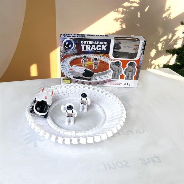 Конструктор космічний трек LT243177 Outer Space Track зі звуковими ефектами та світлом G6435 фото