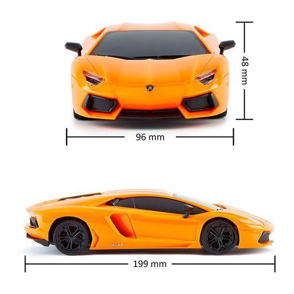 Автомобіль на радіокеруванні LAMBORGHINI AVENTADOR LP 700-4 KS DRIVE 124GLBO світяться фари 124GLBO фото