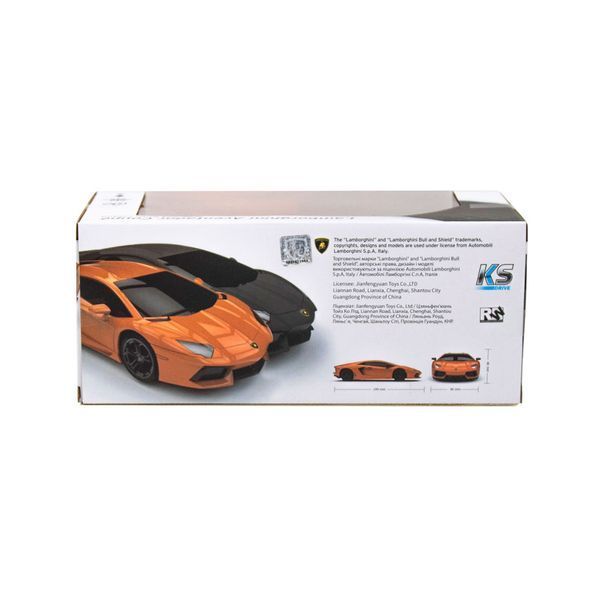 Автомобіль на радіокеруванні LAMBORGHINI AVENTADOR LP 700-4 KS DRIVE 124GLBO світяться фари 124GLBO фото